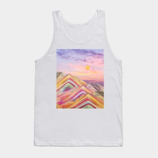 Rainbow Mountains Tank Top